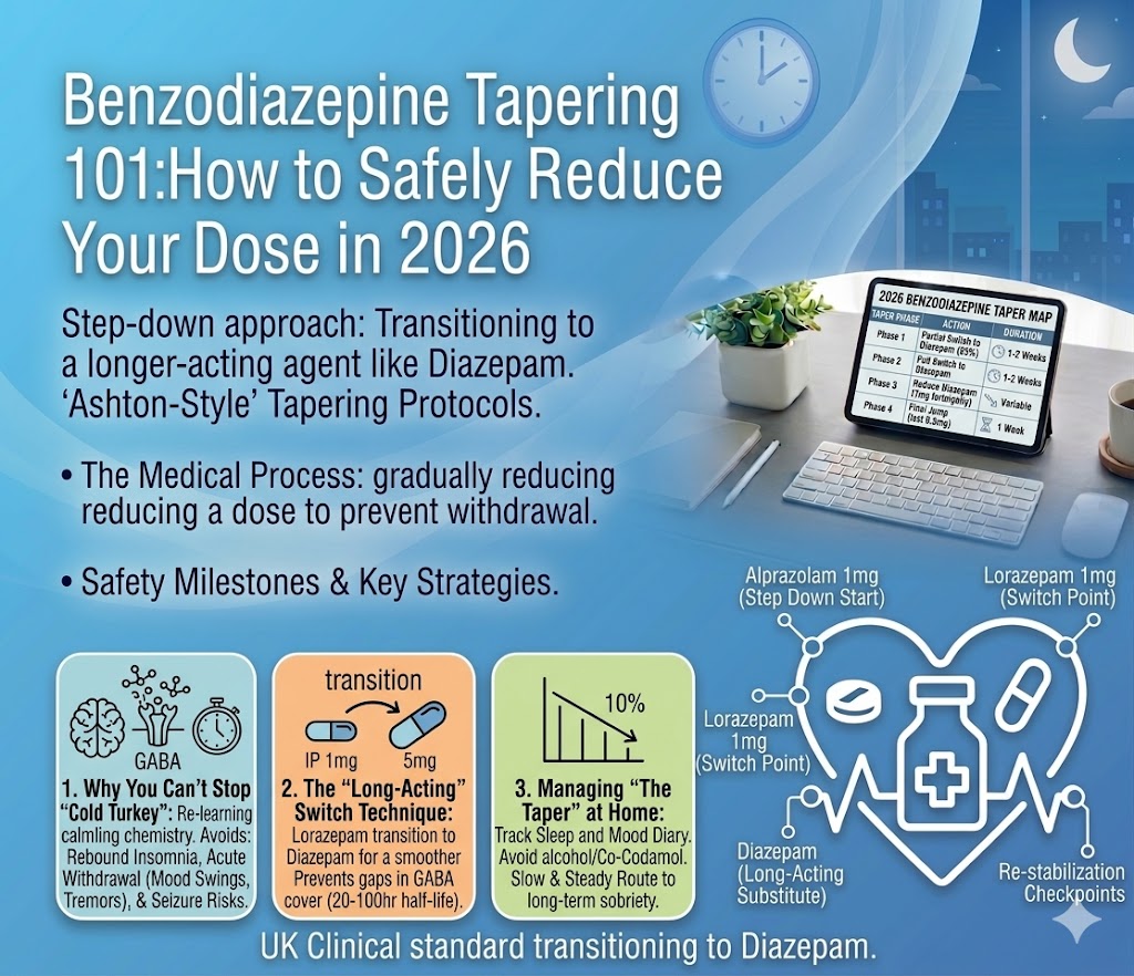 Benzodiazepine Tapering 101: How to Safely Reduce Your Dose in 2026