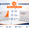 Alprazolam vs Lorazepam